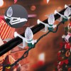 40 Pieces Christmas All-in-One Light Clips Gutter Clip Shingle Clip
