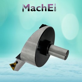 MachEl Straight Shank 3/4-Inch 3-Inch (75 mm) Fly Cutter for Milling & Lathe Machines – Indexable Tool with Replaceable Carbide Insert