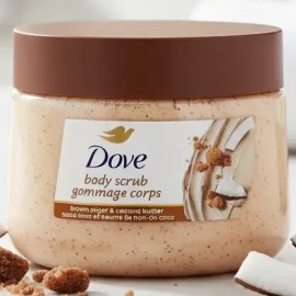 Exfoliante Dove Azúcar Morena Y Coco 425 Gr