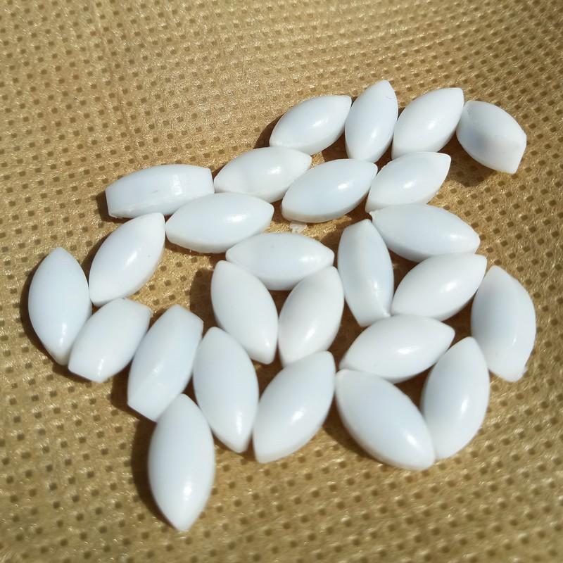 Varillas magnéticas para agitar mezclador PTFE (5 x 10 mm,