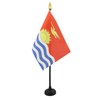 Kiribati Table Flag 4'' x 6'' - Kiribati Desk Flag