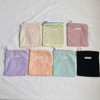 에브리테일 젤라또 배색 지퍼 파우치 Everytail Gelato Color Block Zip