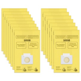 Vacuum Cleaner Bags Replacement for Kenmore Canister Type C/Q 5055, 50555, 50557, 50558, 200 Series, 400 Series, 600 Series, 700 Series, 800 Series and Pana·sonic Type C-5, C-18 Series Vacuum, 15 Pack