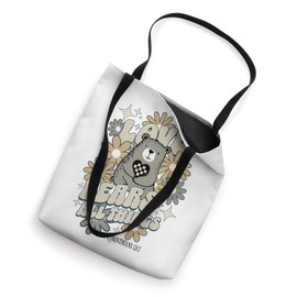 Love Bears All Things Bible Verse Boho Floral Christian Tote Bag