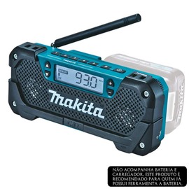 Makita MR052 Cordless Radio, 12 V, Multi-Colour