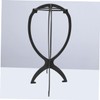 Mikinona Professional Wig Hanger Stand Plastic Wig Holder Folding Design