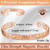 Cigmag 9X Lymphatic Drainage Copper Magnetic Bracelet for Women 99%