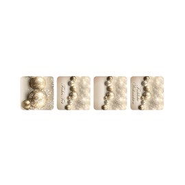 Herma Christmas Stickers – 200 Labels on Roll Christmas Baubles