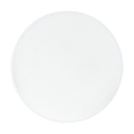 X AUTOHAUX Universal 7 Inch Speaker Grills Mesh for Audio Subwoofer 183x193x11mm Grille without Frame White - Pack of 1