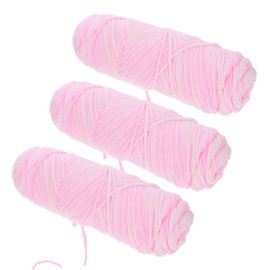 Hohopeti 3pcs Multi-Function Cotton Yarn Scarf Thick Woolen Crochet Yarn DIY Knitting