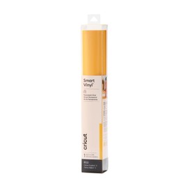 Cricut Smart Permanent Vinyl (13in x 3ft, Maize Yellow) for Explore and Maker 3 - Matless cutting for long cuts up to 12ft