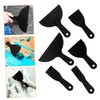 TEHAUX 6pcs Wallpaper Scraper Tool Set Flexible Plastic Scraper for