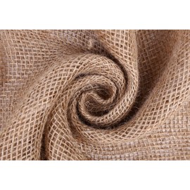 MDS - Tela de arpillera natural multiusos de 15 yardas de 40 pulgadas de ancho, 100% yute de arpillera para decoración de eventos de bodas, manualidades, hogar, mantelería, plantas y árboles, barreras