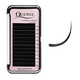 Individual Eyelashes for Eyelash Extension 03/05/07/10/15/20 Thickness C/D Curl Single 8-18 mm Mix 8-15 mm Classic 1:1 Eyelashes for Eyelash Extensions (0.07D 13 mm)