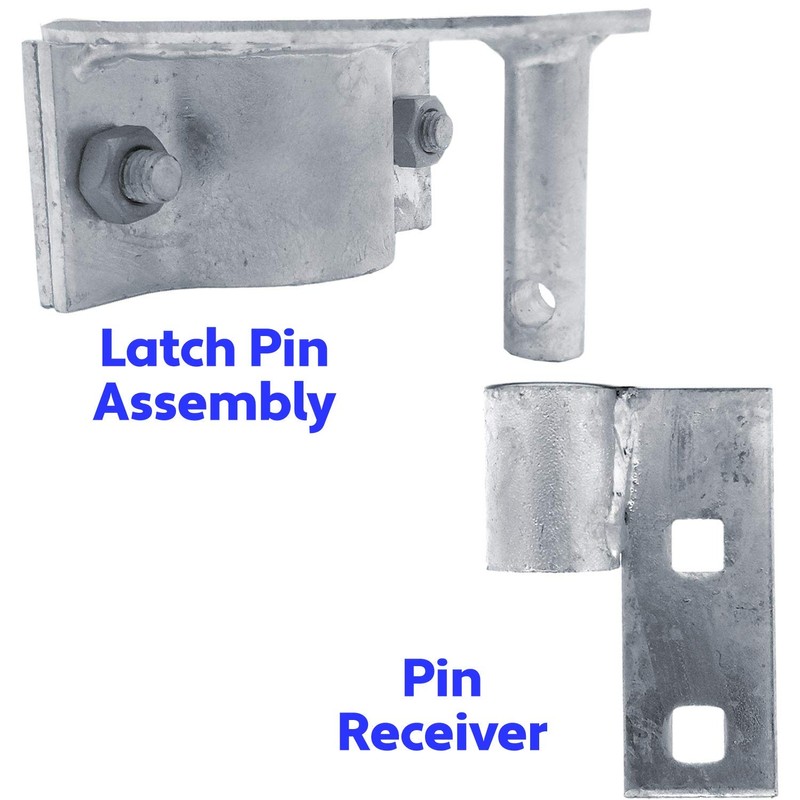 Jake Sales Rolling/Sliding GATE Latch: for 1-5/8" & 1-7/8" (2")