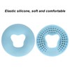 Silicone Face Massage Pillow Prevent Wrinkles Soft Elastic Spa Bed