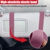 GAOLAOSY Handicap Placard Holder for Car, Universal Disabled Parking Permit