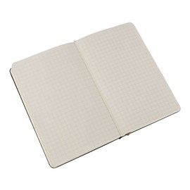 Moleskine MM712 Notebook, Classic Notebook, Hardcover, Squared, Pocket Size (W x H x H): 3.5 x 5.5 inches (9 x 14 cm), Black