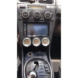 Turboconchs Dash Kit Gauge Pod Radio Install for Lexus is300 Altezza 99 - 05