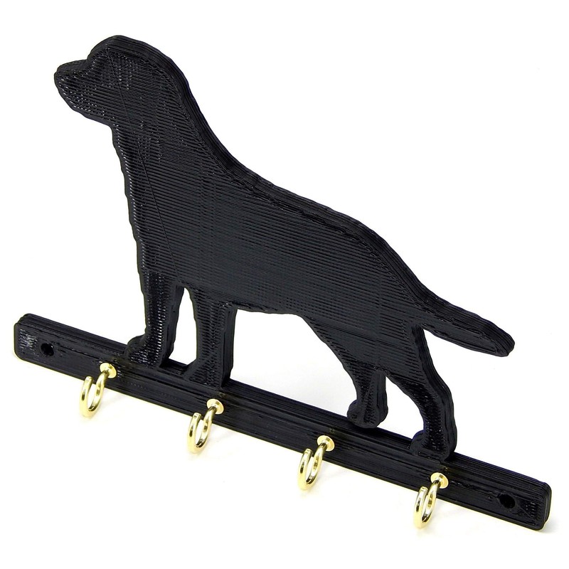 Labrador Retriever Dog Leash Holder - Comes with Four Hooks