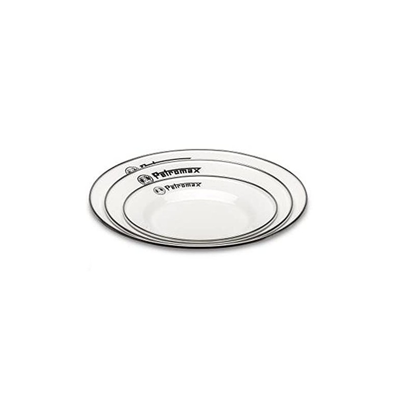 Petromax 13895 Outdoor Dishes Plate Enamel Plate 18 (2 Pieces)