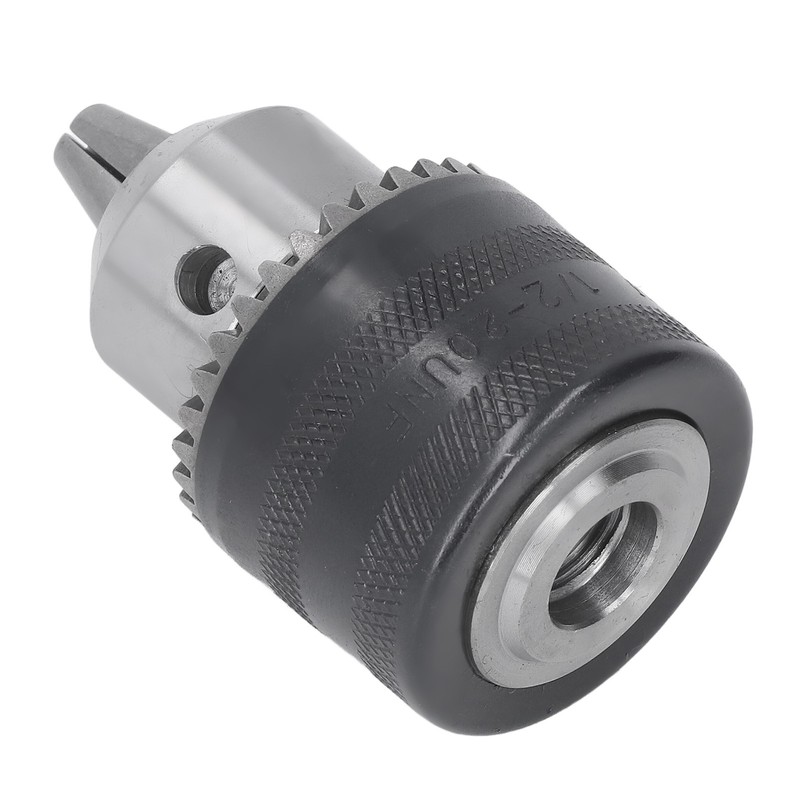 3 Jaw Drill Chuck 1/16‑1/2in with Tightening Key for Impact
