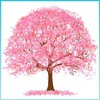 Wall Tapestry Cherry Blossoms H 47.2 x W 47.2 inches