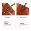 Kattee Vintage Genuine Leather Tote Shoulder Bag for Women Satchel