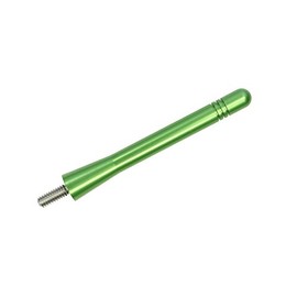 AntennaMastsRus - Made in USA - 4 Inch Green Aluminum Antenna is Compatible with Jeep Wrangler JK - JL | Gladiator (2007-2024)