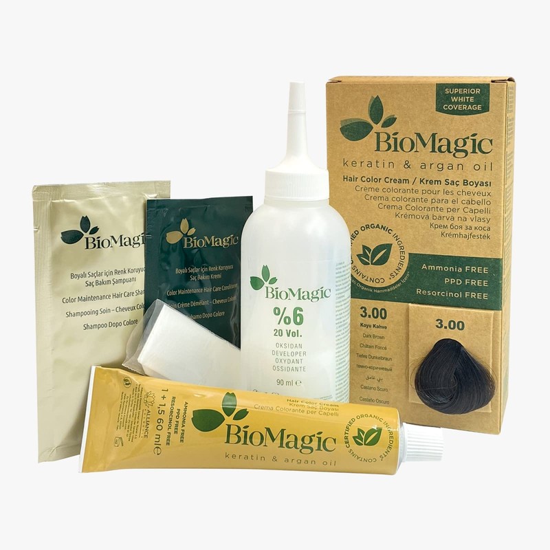 BIOMAGIC Hair Colour – 3/00 Dark Brown