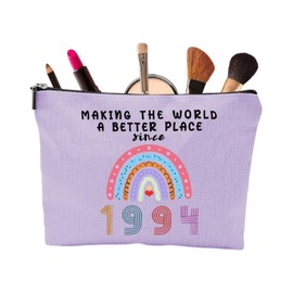 MOPZIJA Kosmetiktasche Damen, 31 Geburtstag Make-Up-Tasche, Schminktasche, Tragbare Makeup Bag, Mehrzweck Makeup Tasche, Geschenke für 31 Geburtstag Frauen Beste Freundinnen und Brautjungfern