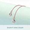 Winnicaca S925 Sterling Silver Chain Extension Necklace Extender Bracelet Extender