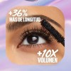 Máscara De Pestañas The Falsies Surreal Maybelline New York Lavable