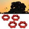 4pcs 12mm to 17mm Wheel Hex Adapter Professional Aluminum Alloy