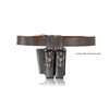 LAUTUS Leather Tool Holder with 3 Pockets for Pliers, Folding