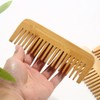 Morsafe Wooden Paddle Brush Nylon Bristle Mini Hair Brush and