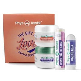 PhysAssist Paquete de cuidado del cáncer para mujeres. Regalo cómodo para pacientes con quimioterapia. El regalo del amor, la fe y el apoyo.