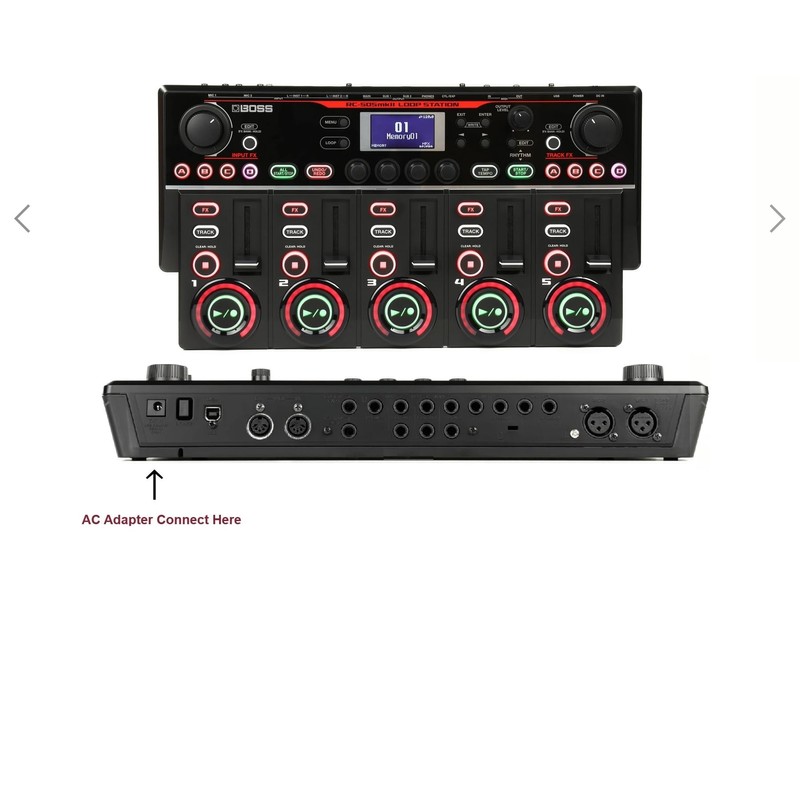 AC Adapter Compatible with Boss RC-505 Mk2 Loop Station MKII