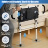 EasyVibe Bed Rails for Elderly Adults with Motion Light &