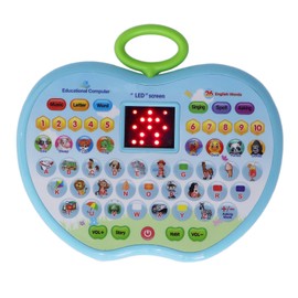 Learning Tablets Multifunction Kids Tablet with LED Display for Baby Girl Boy Early EducationBlue