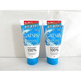 Gatsby Facial Wash Deep Cleaning Scrubs Set of 2