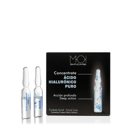 Gesichtsampullen Konzentrat Hyaluronsäure, 10 Fläschchen, 2 ml. M·O·I SkinCare