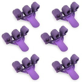 Ashton and Wright - Triple Metal Pen Holder with Pocket Clip - Ideal for Doctors, Nurses, Pilots - [Pack of 6] - Pastel Purple