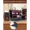 2.1 Computer Speakers with Subwoofer, Stereo Mid-High Dual Speakers, Bluetooth/USB