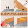 LSGCQ Flexible Baseboard Molding Trim 4 Inch x 20 Feet
