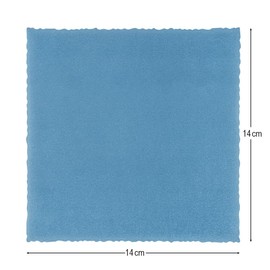 Ideen mit Herz Tracing Paper Toppers with Deckle Edge 14 cm x 14 cm 130 g/m² 20 Sheets (Blue)