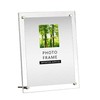 Modern Acrylic Photo Frame - Desktop/Free standing (6x8 inches)
