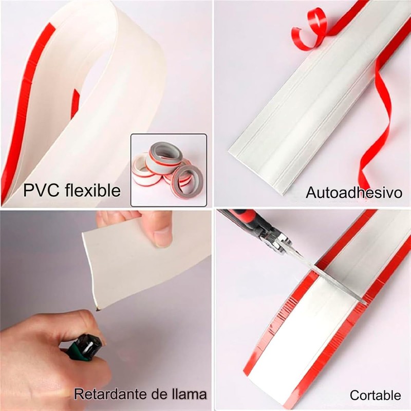 Vimi Cubierta para Cables De 3 Metros Organizador Y Protector