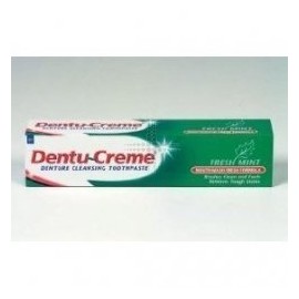 THREE PACKS of Dentu-Creme Denture Cleansing Toothpaste x 75ml