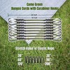 CanKing Camouflage Bungee Cords with Carabiner 20" Camo Elastic Ropes